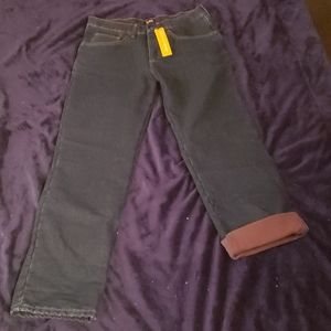 Lee Fleece Lined Relaxed Fit Jeans